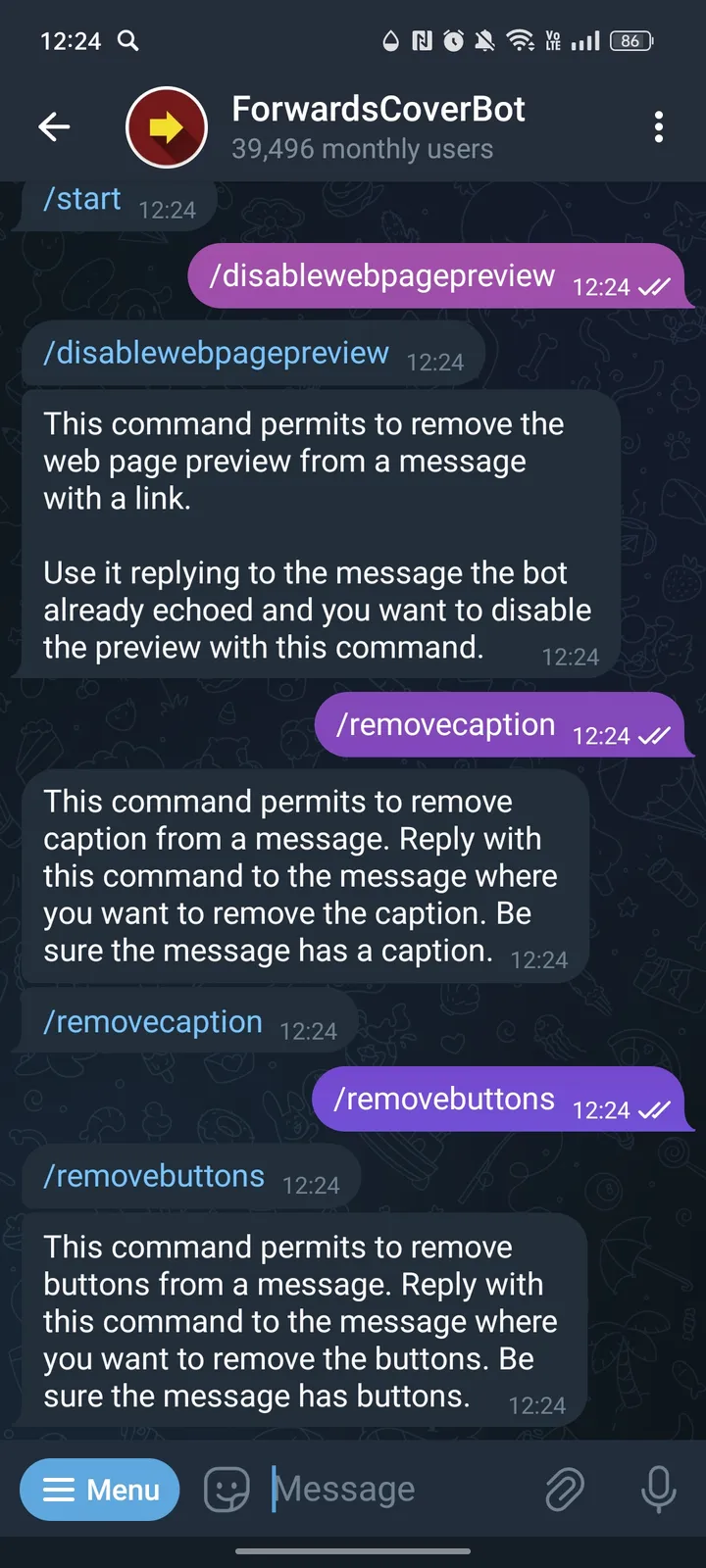 ForwardsCoverBot screenshot 3