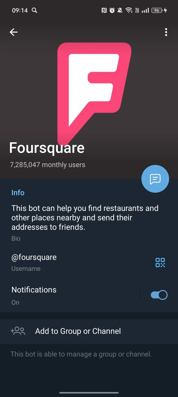 Foursquare screenshot 4