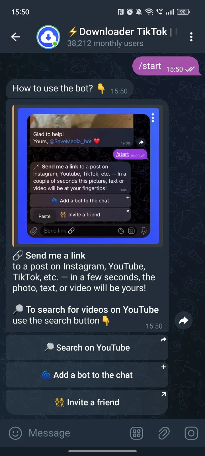 Downloader TikTok, Instagram, YouTube screenshot 2