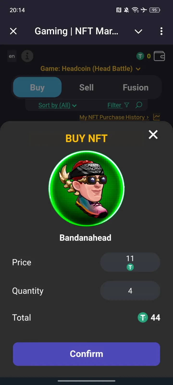 Gaming NFT Marketplace screenshot 4
