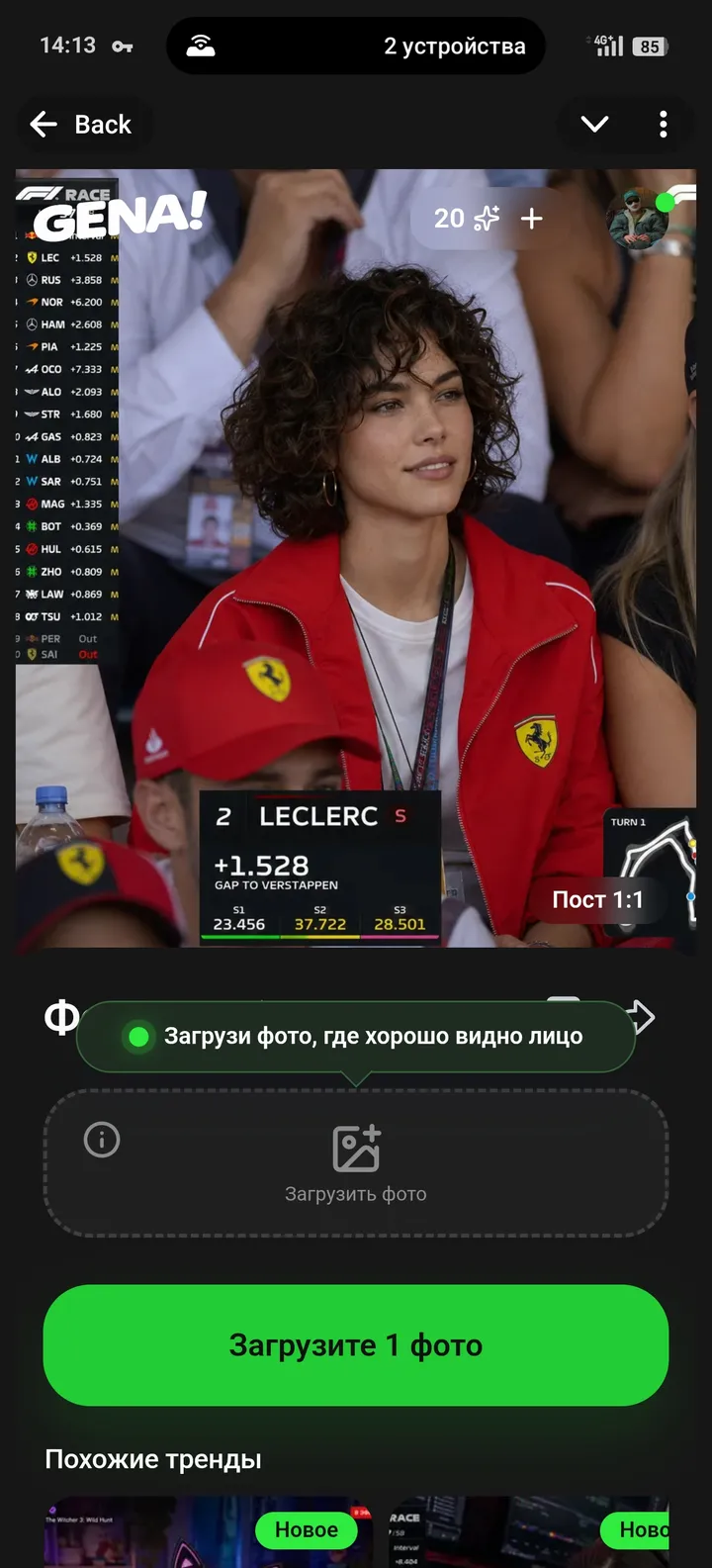 GENA screenshot 2