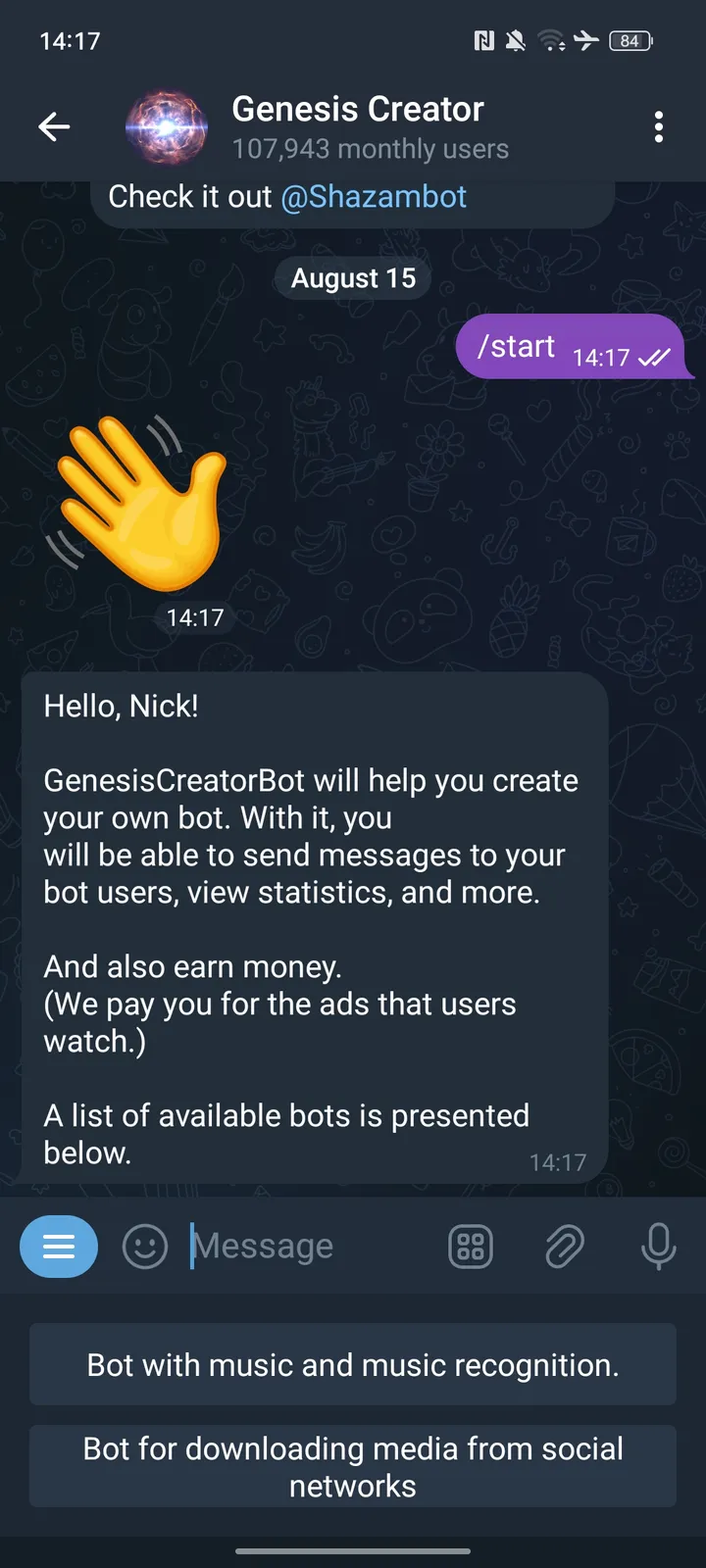 Genesis Creator screenshot 3