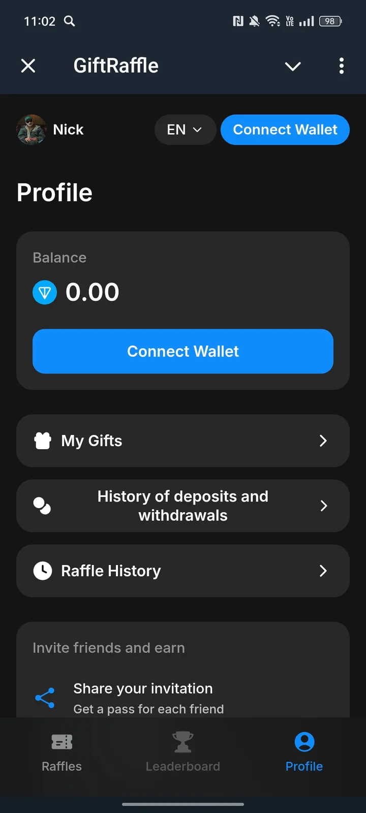 GiftRaffle screenshot 4