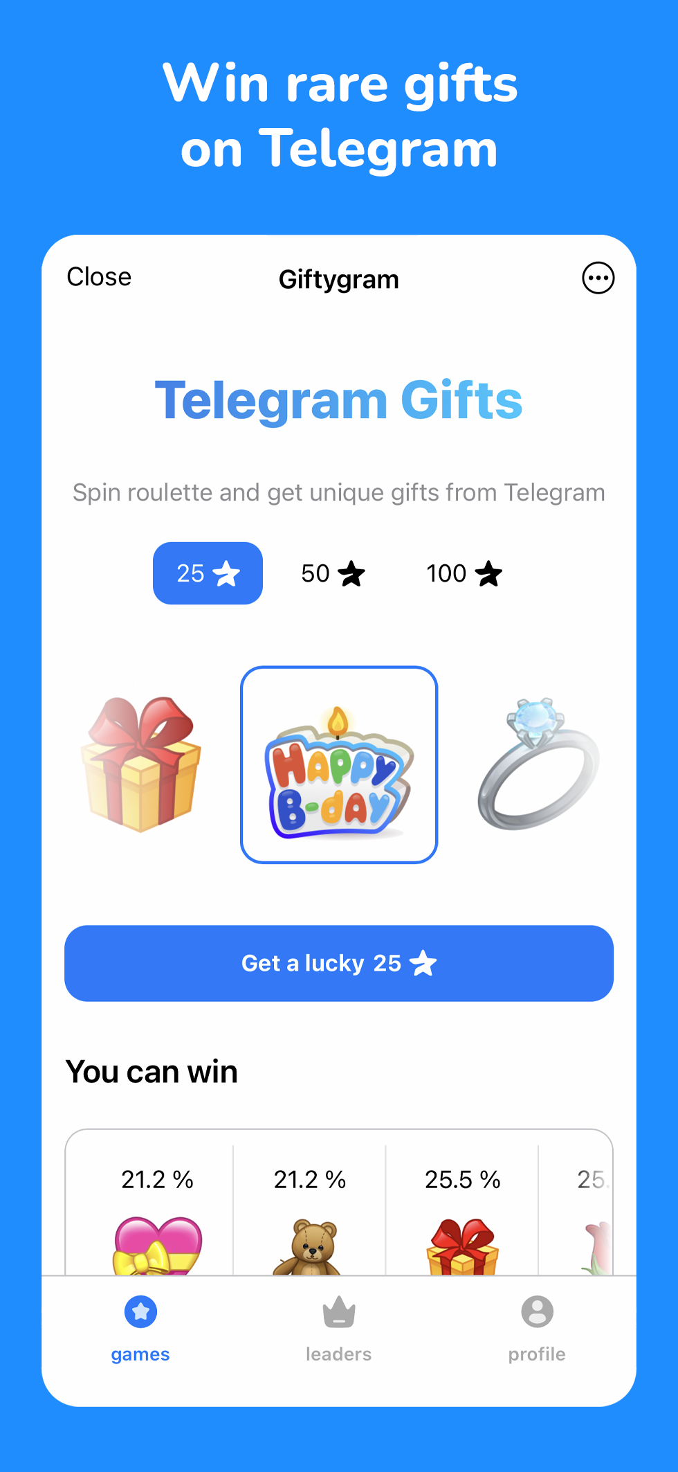 Giftygram screenshot 1