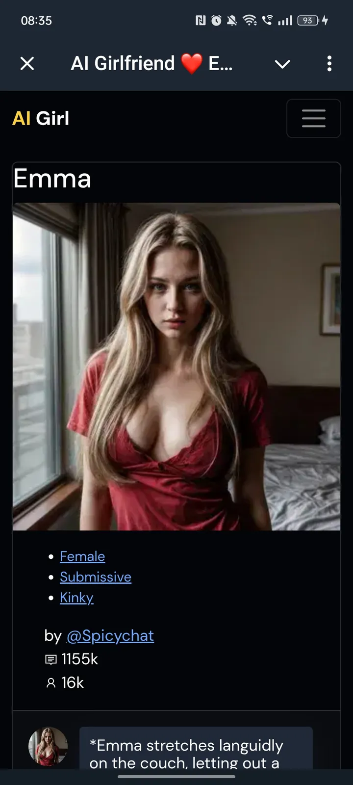 Emma screenshot 2