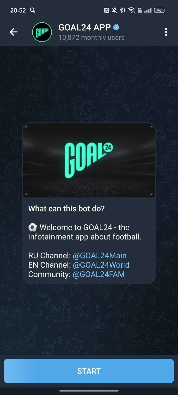 GOAL24 APP screenshot 3