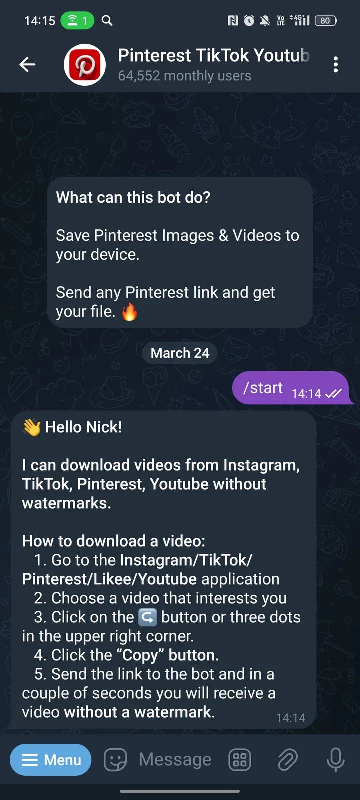 GoPinterest screenshot 1