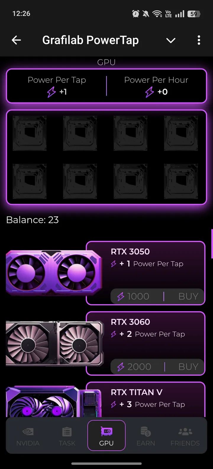 Grafilab PowerTap screenshot 3