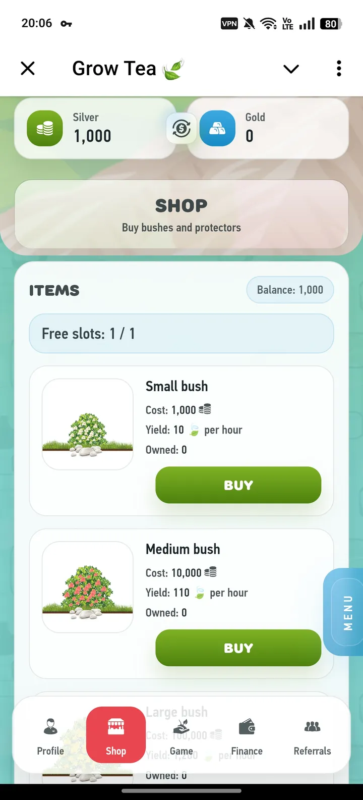 Grow Tea screenshot 2