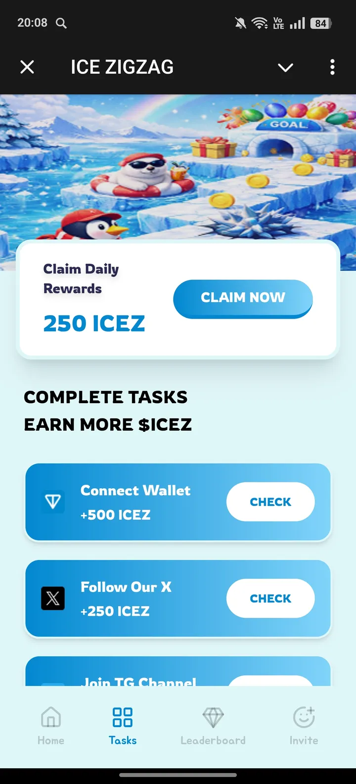 Ice Zigzag screenshot 2