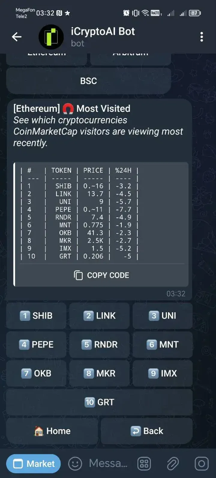 iCryptoAI Bot screenshot 6