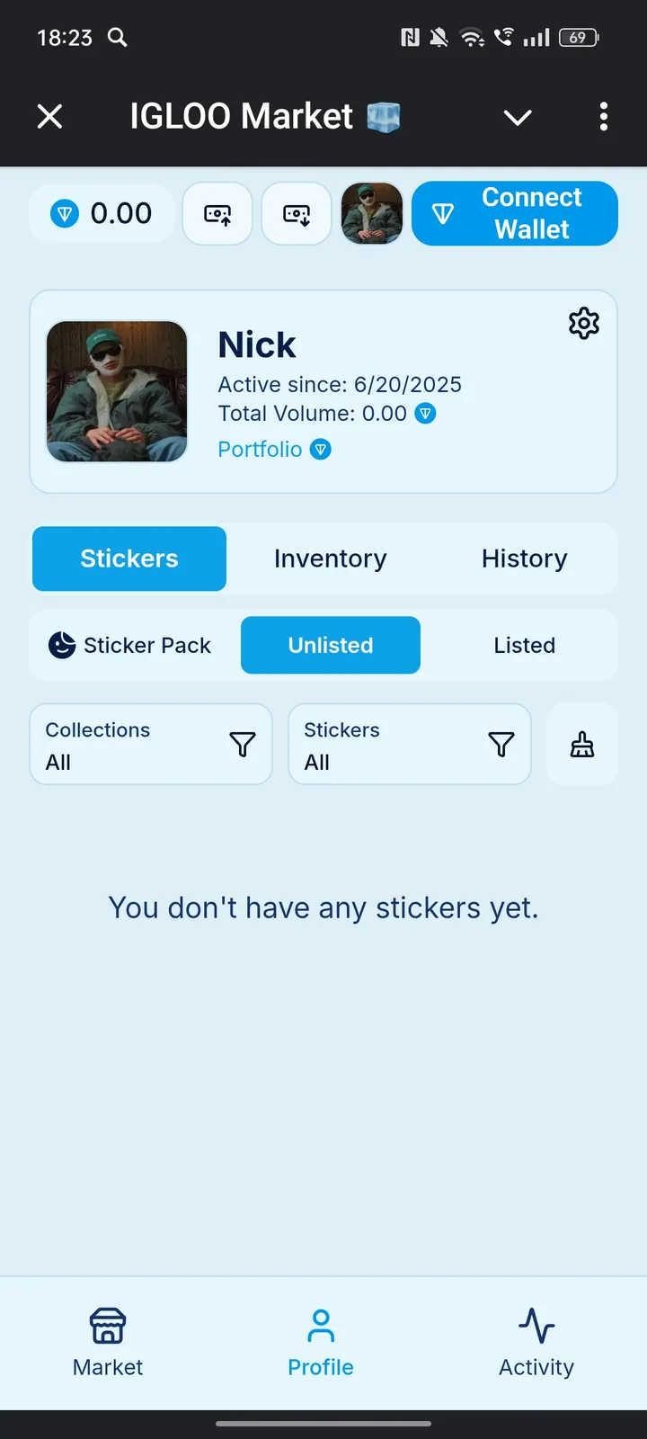 Igloo Market Bot screenshot 2