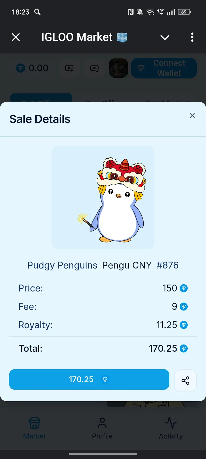 Igloo Market Bot screenshot 4