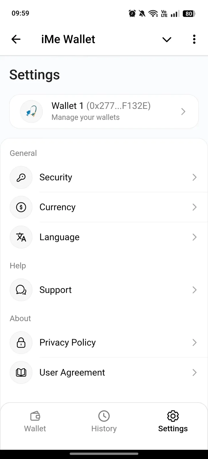 iMe Wallet screenshot 3