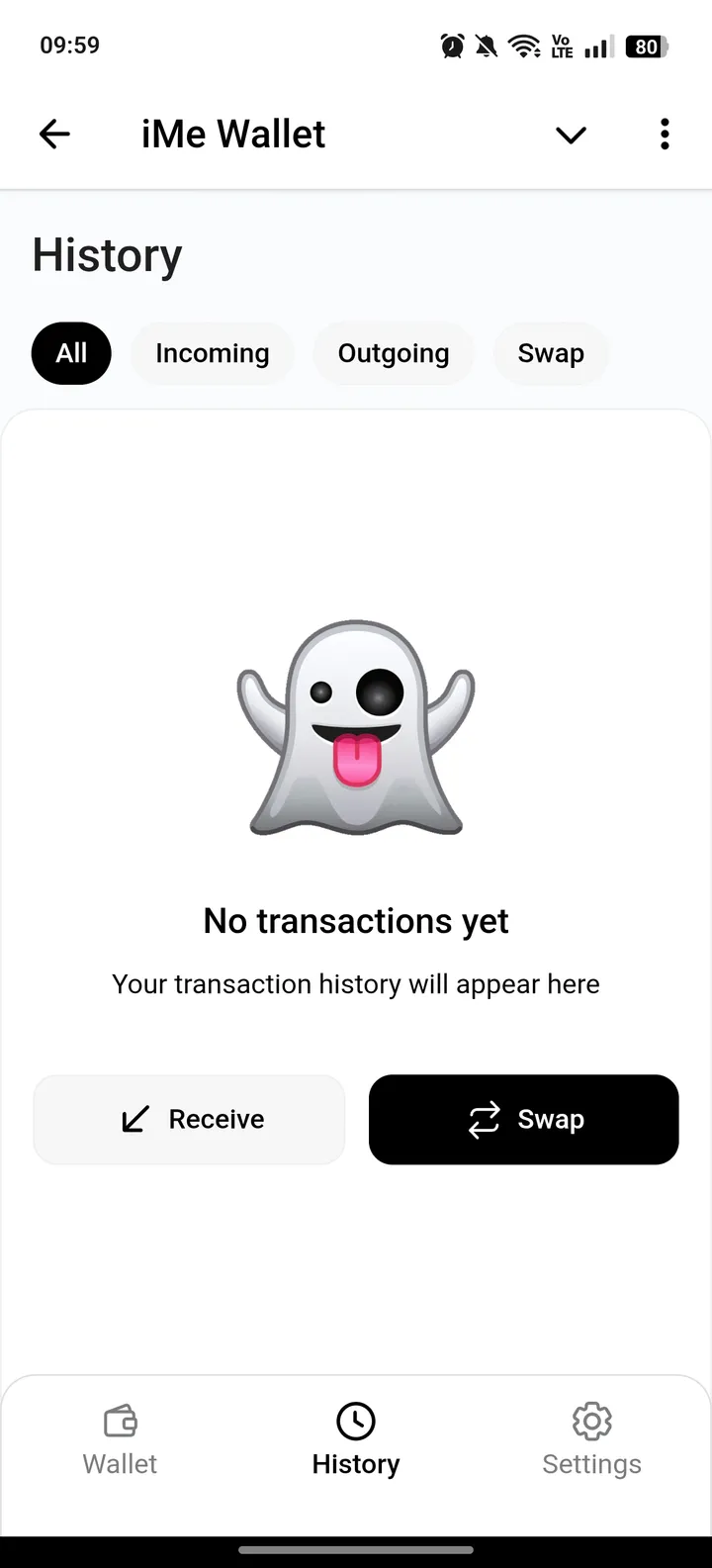 iMe Wallet screenshot 2