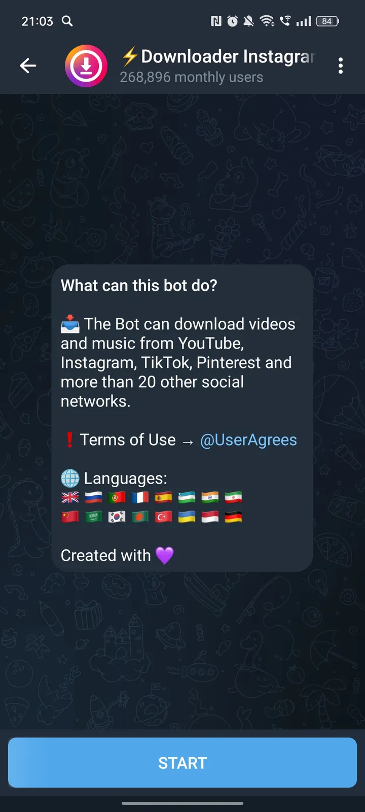 Downloader Instagram, TikTok, Pinterest screenshot 4