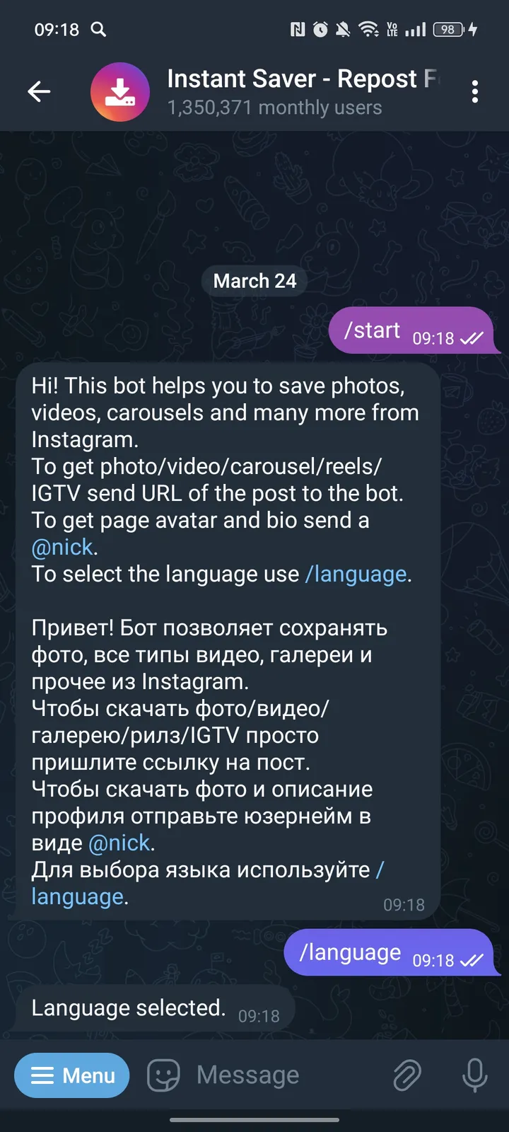 Instant Saver - Repost For Instagram screenshot 1