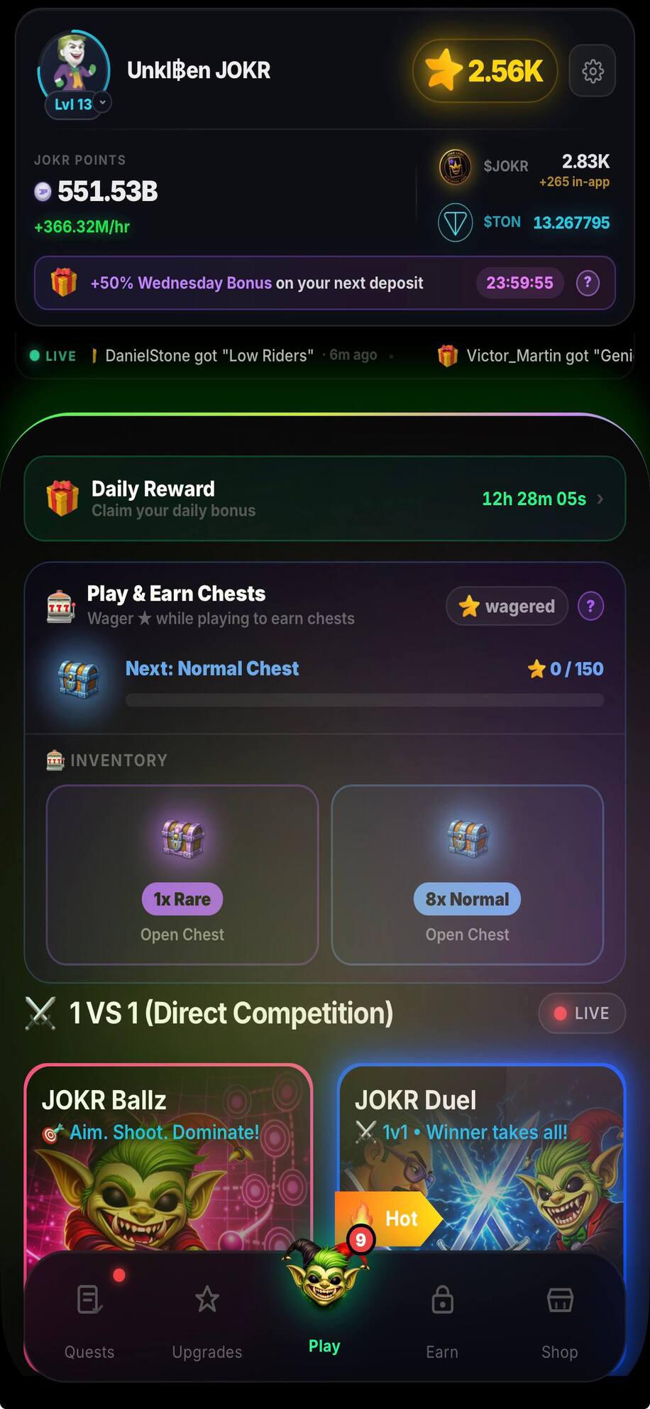 Jok in the Box screenshot 1