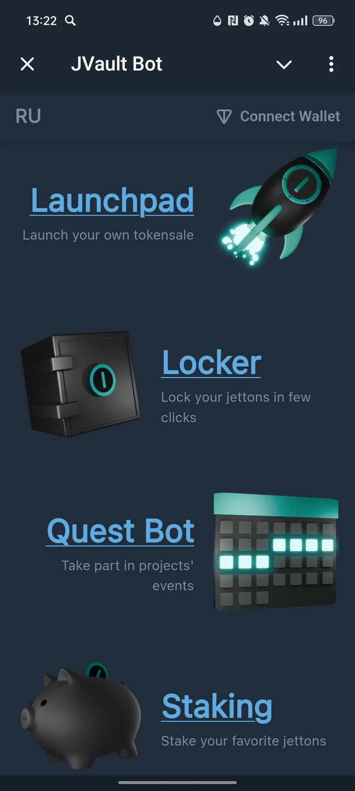 JVault Bot screenshot 1