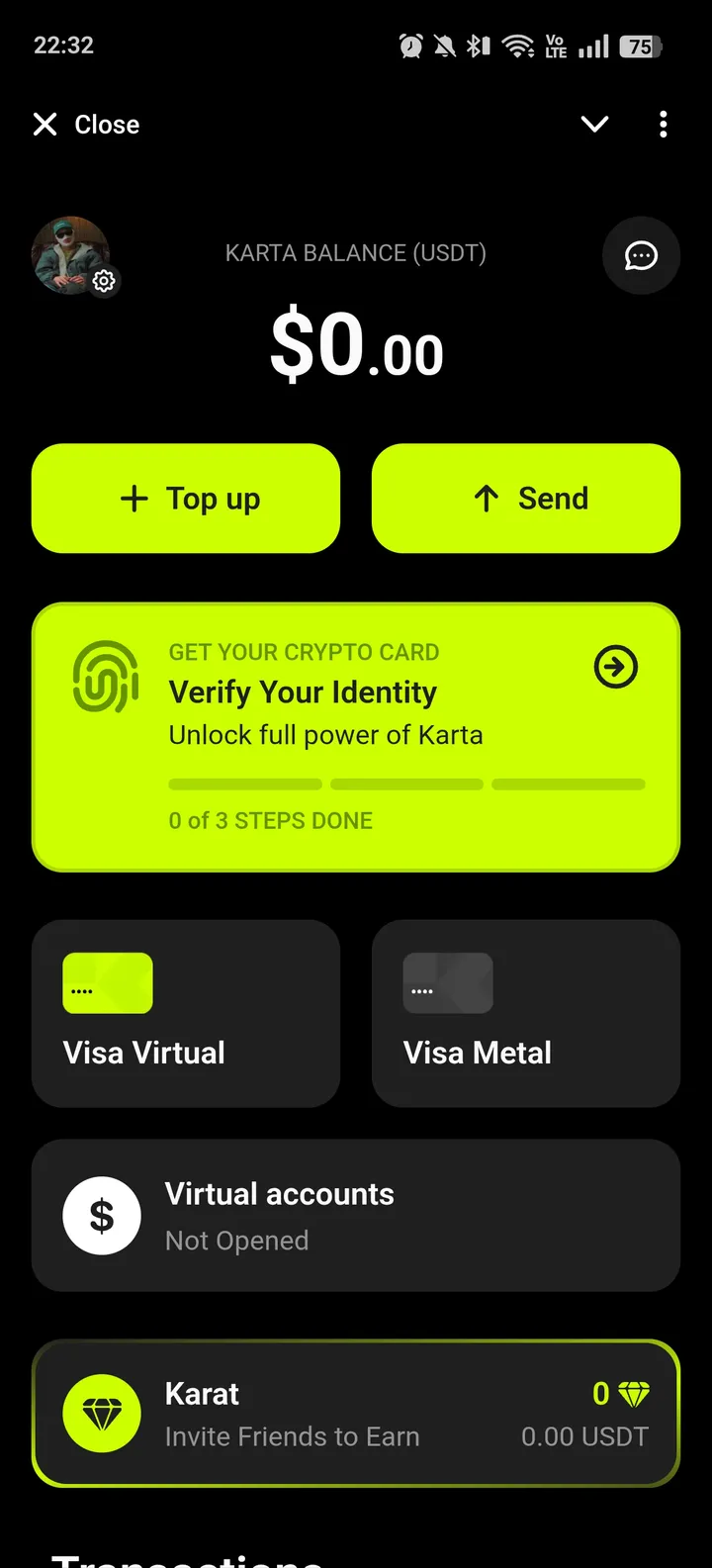 Karta screenshot 1