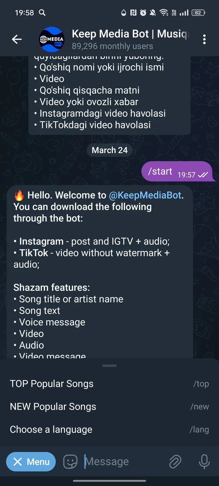 Keep Media Bot screenshot 3