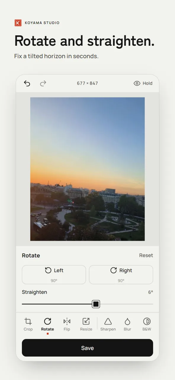 Photo Editor: Crop and Resize screenshot 3