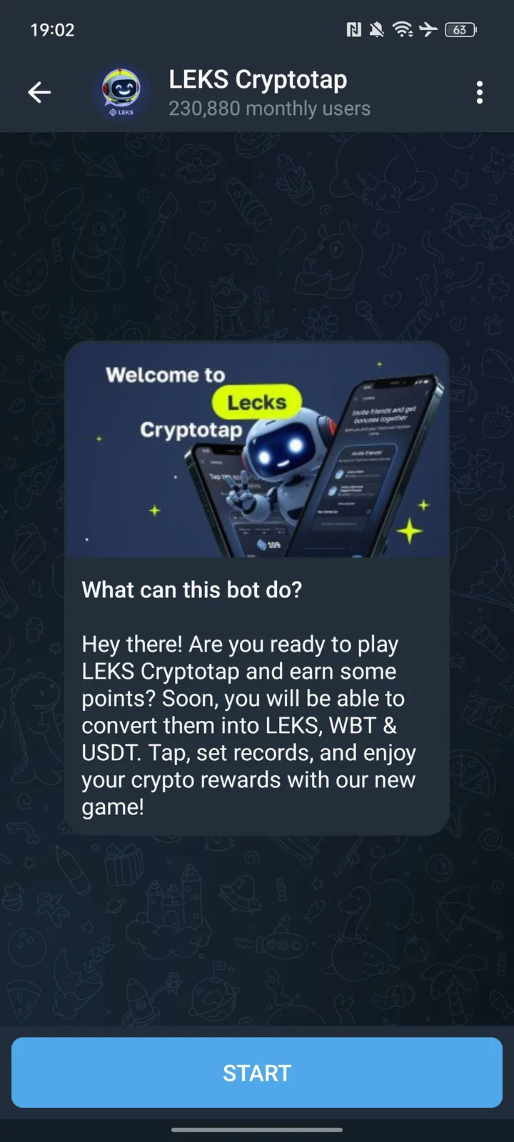 LEKS Cryptotap screenshot 1
