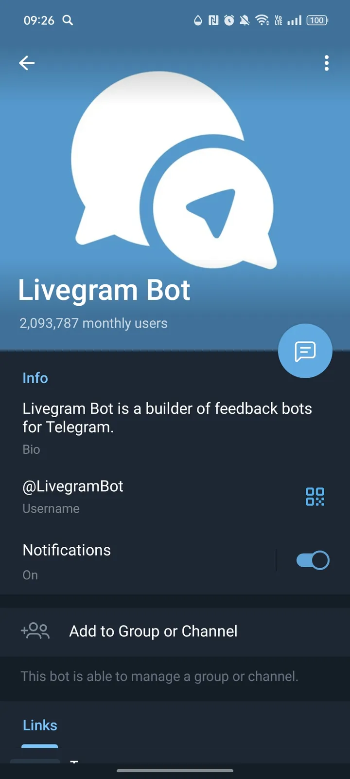 Как выглядит LiveGram