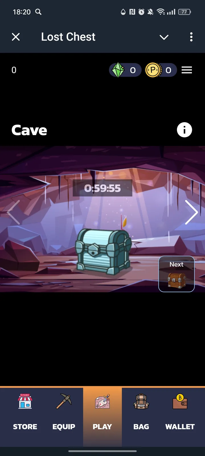 Lost Chest screenshot 1