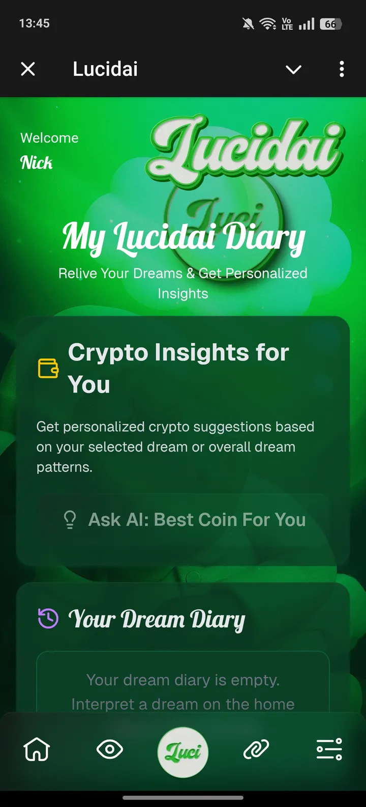 How Lucid AI Dream looks