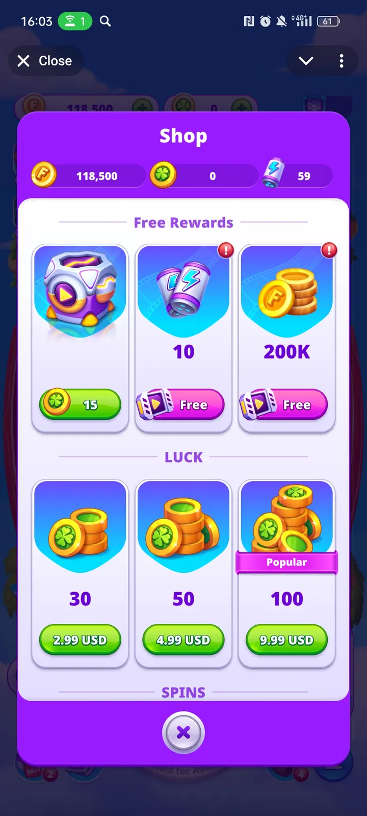 LuckyVerse screenshot 4