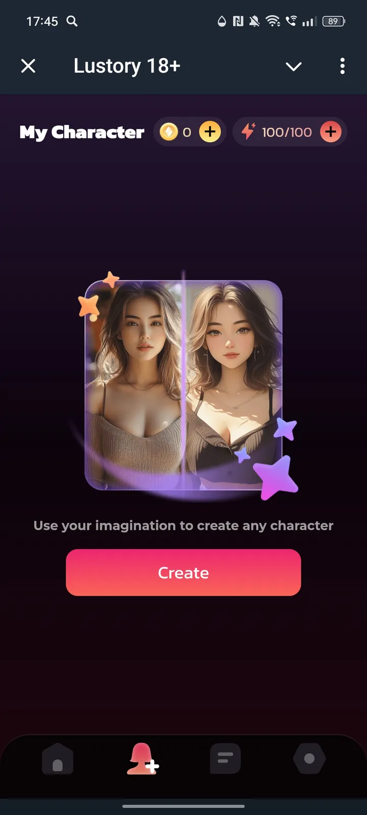 Lustory screenshot 2
