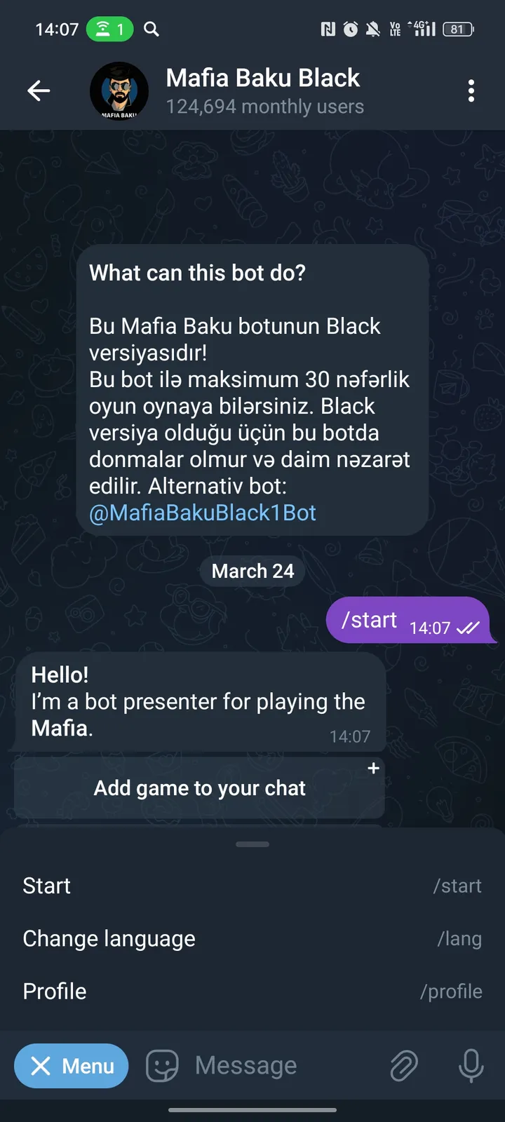Mafia Baku Black screenshot 2