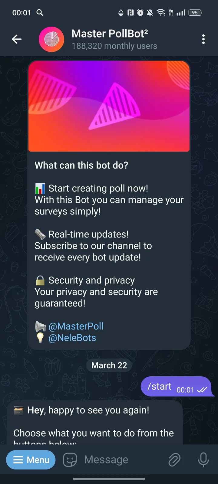 Master PollBot 2 screenshot 1