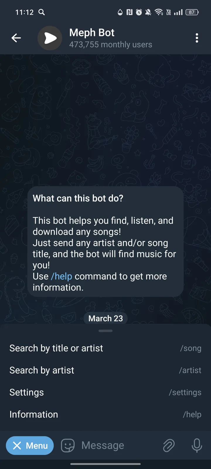 Meph screenshot 2