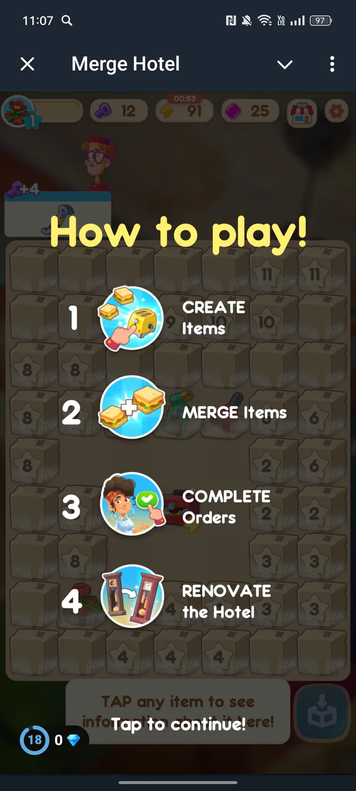 Merge Hotel screenshot 4