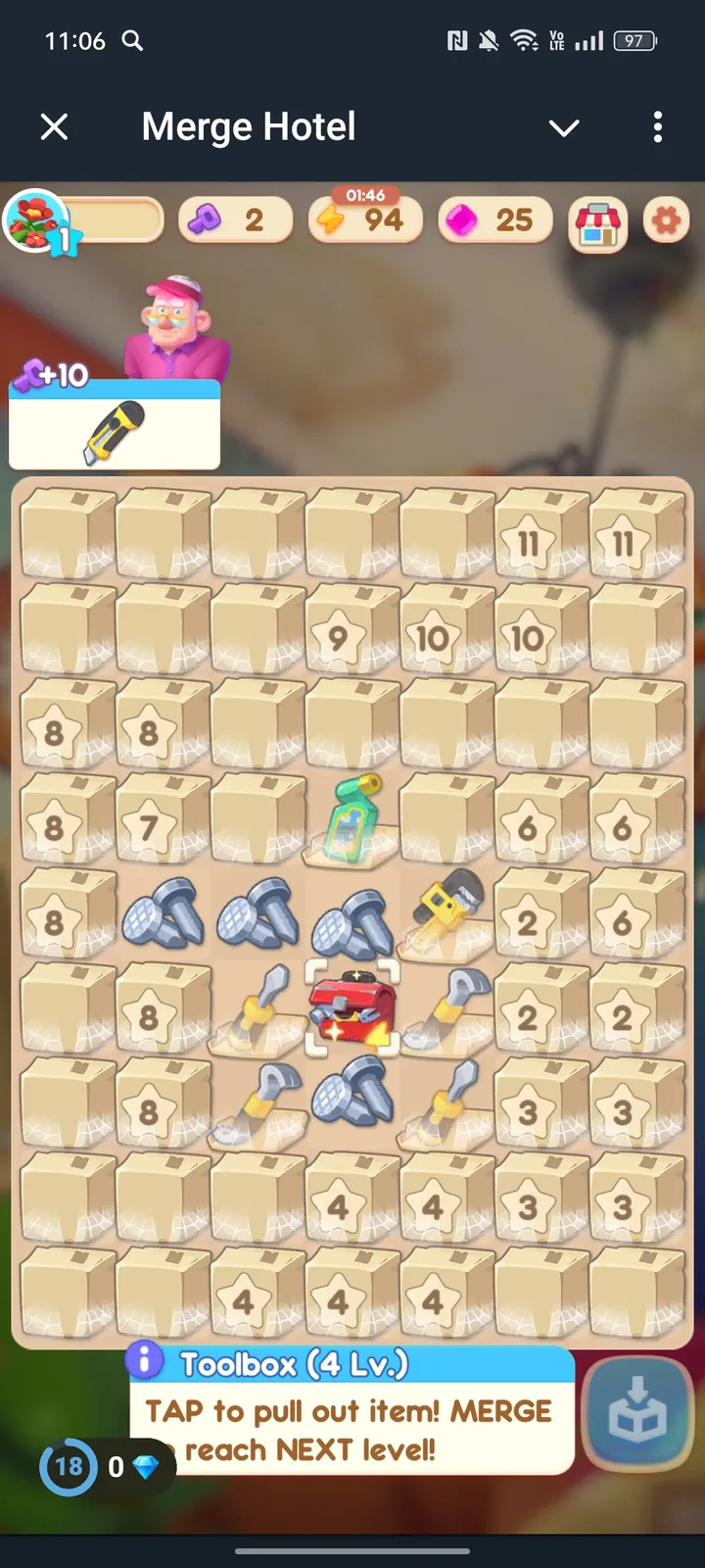 Merge Hotel screenshot 3