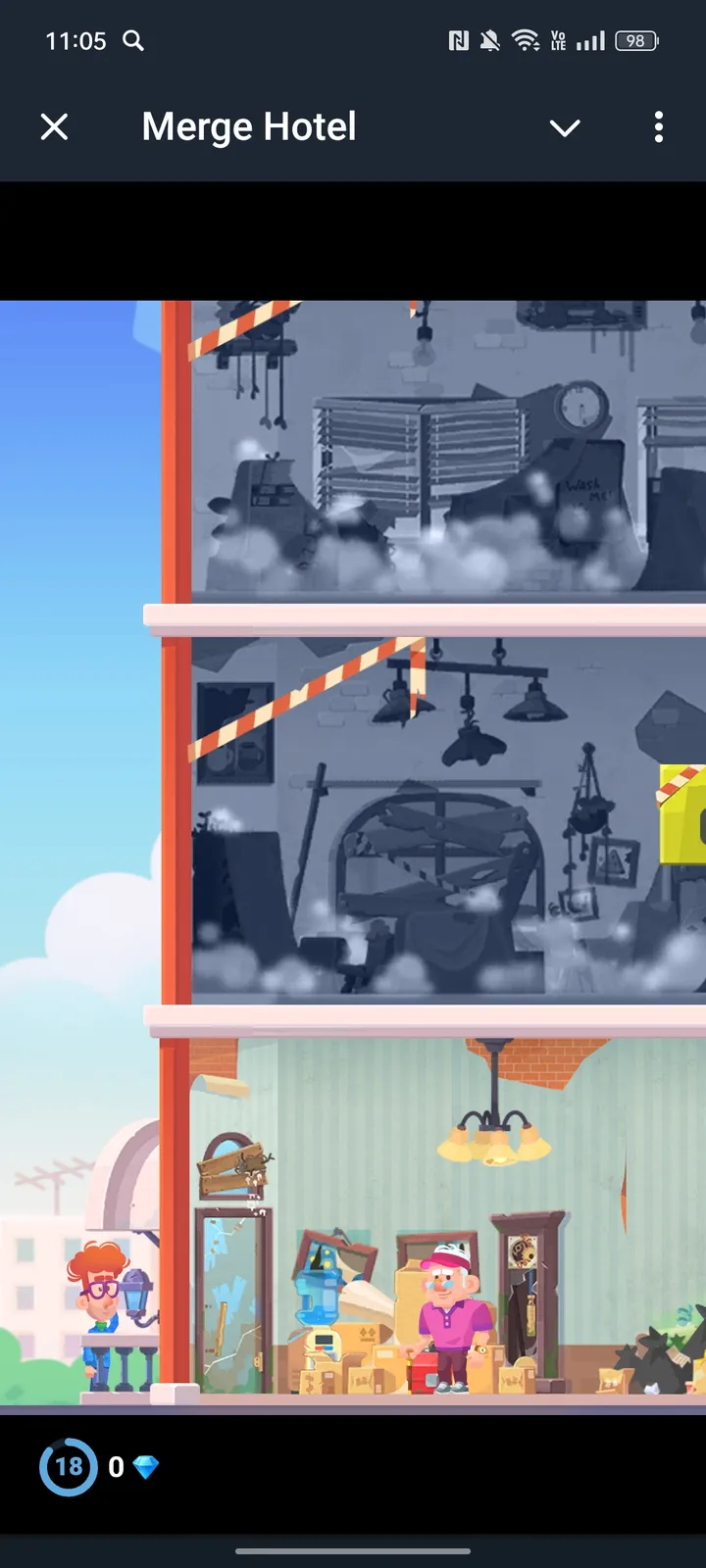 Merge Hotel screenshot 2