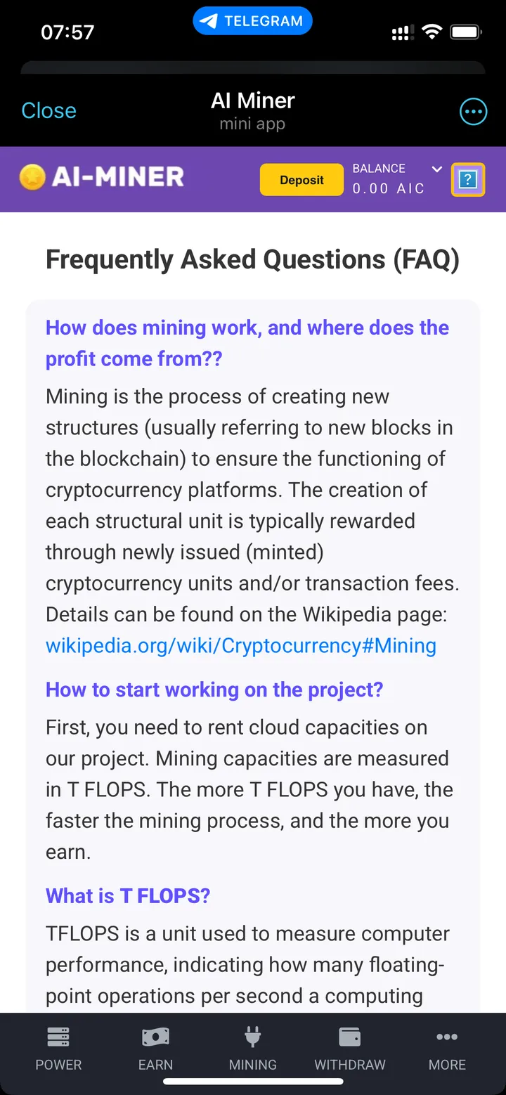 AI Miner screenshot 7
