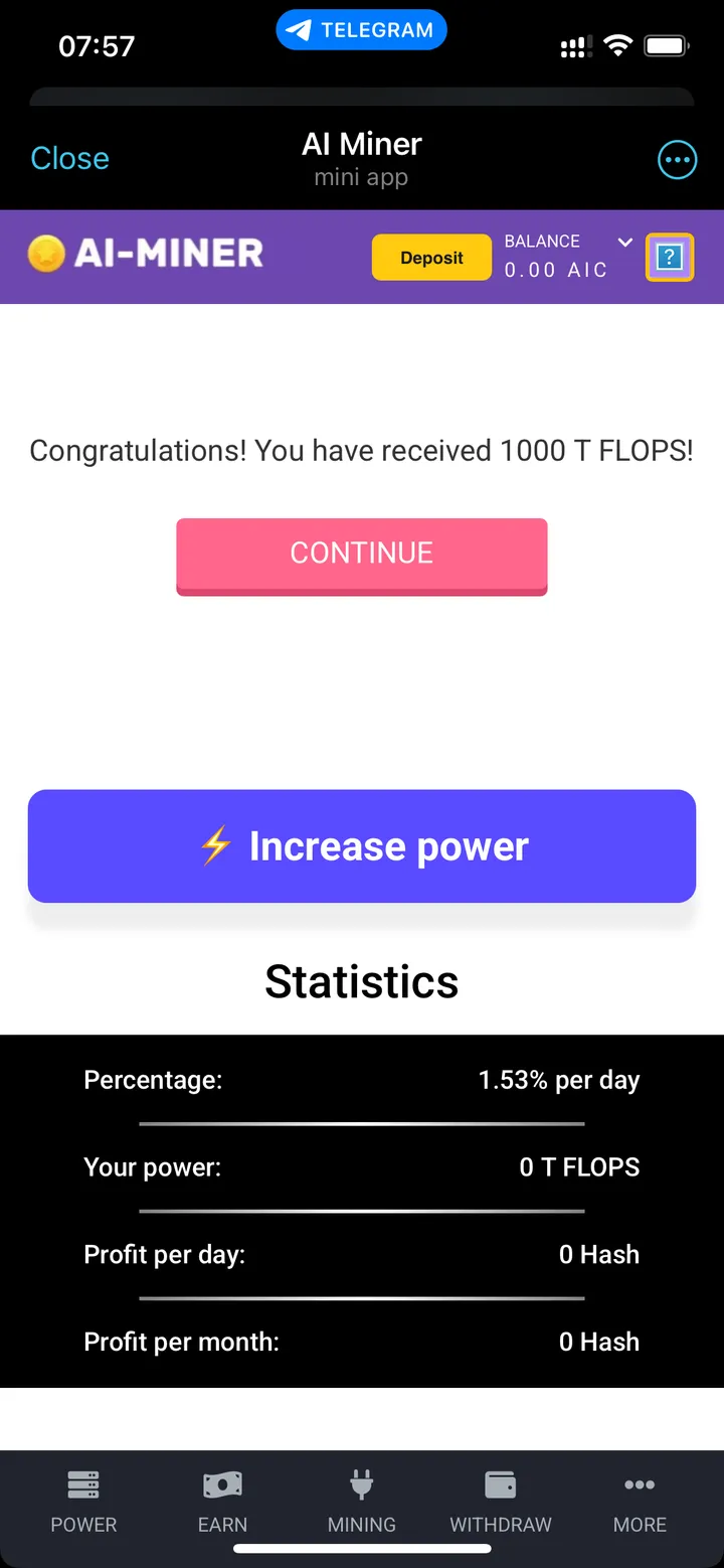 AI Miner screenshot 3