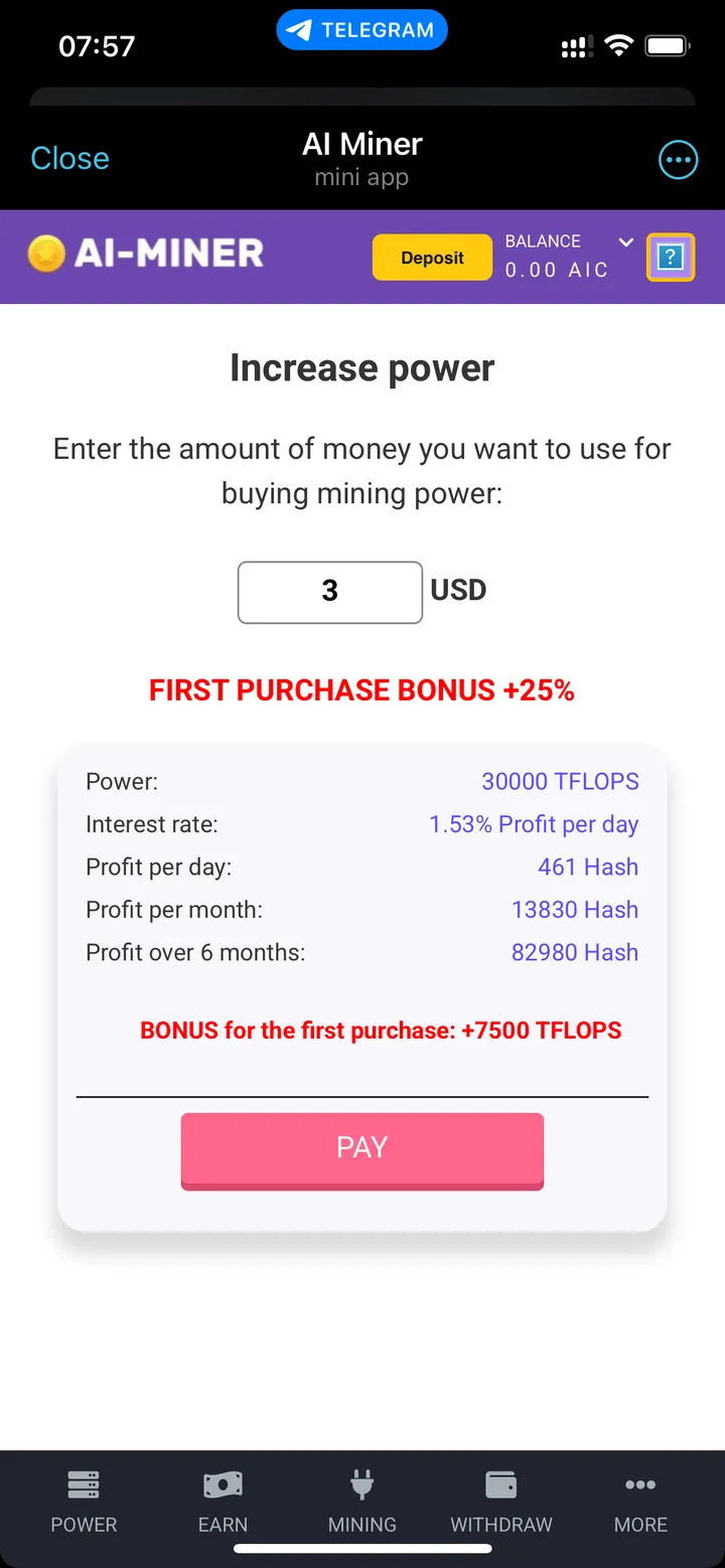AI Miner screenshot 5