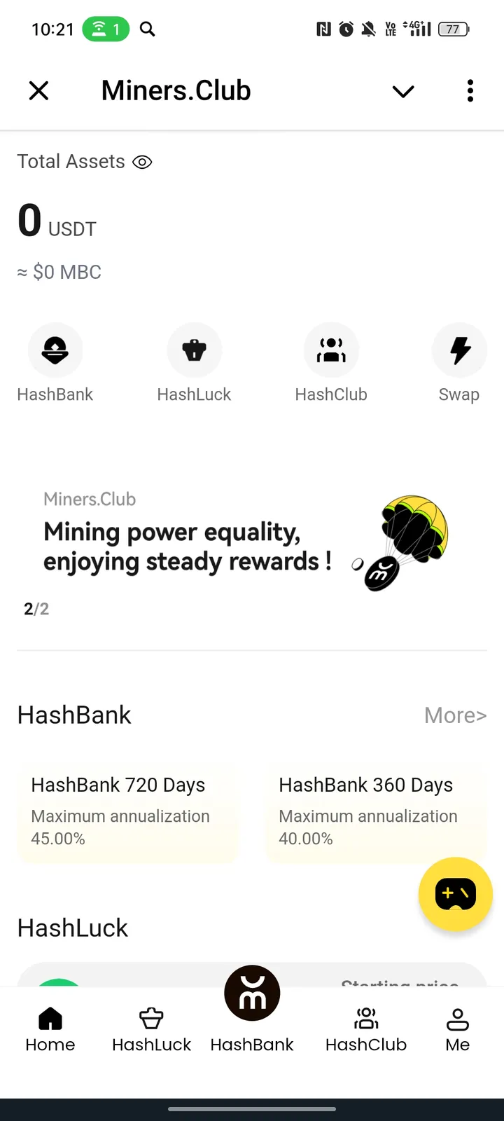 Miners.Club screenshot 1