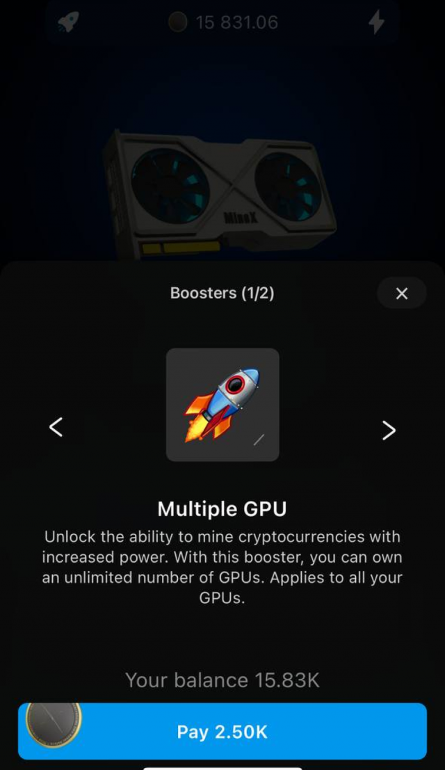 MineX screenshot 2