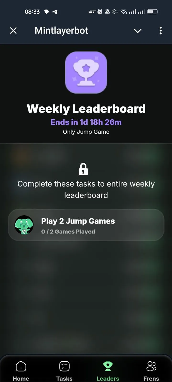 Mintlayerbot screenshot 4
