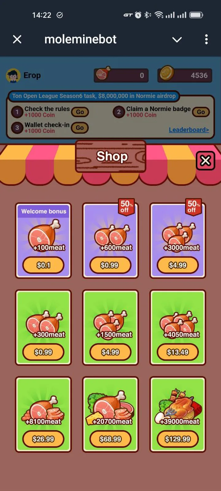 MoleMine screenshot 2