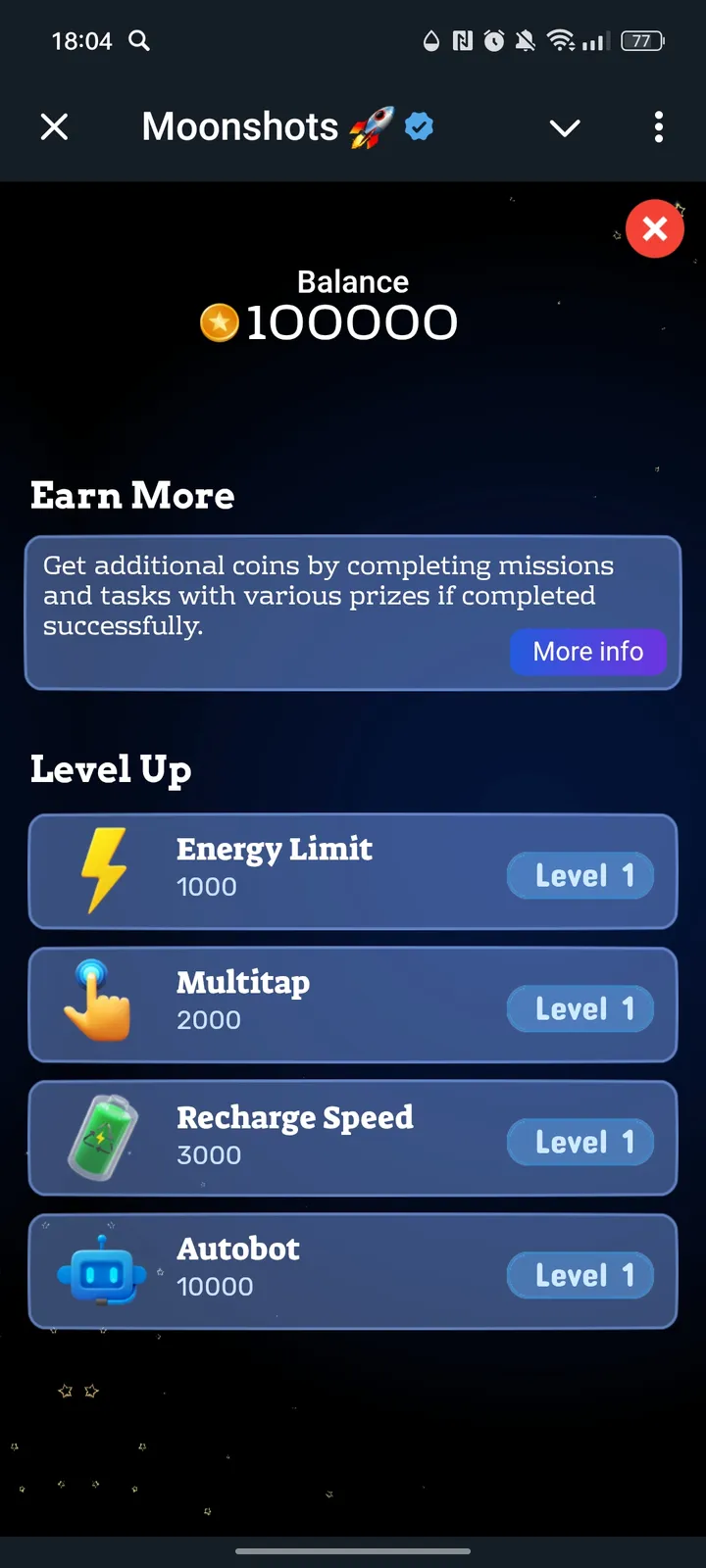 Moonshots screenshot 4