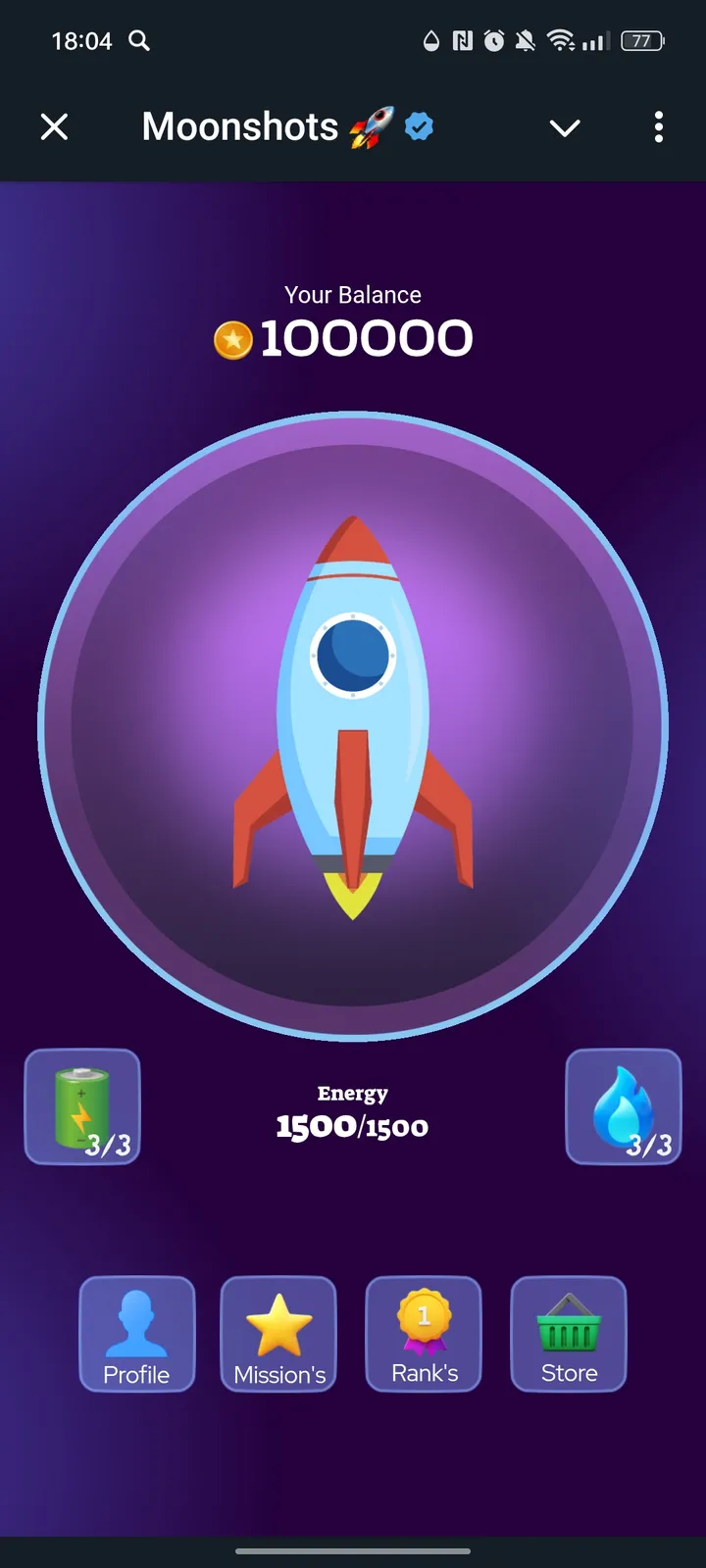 Moonshots screenshot 1