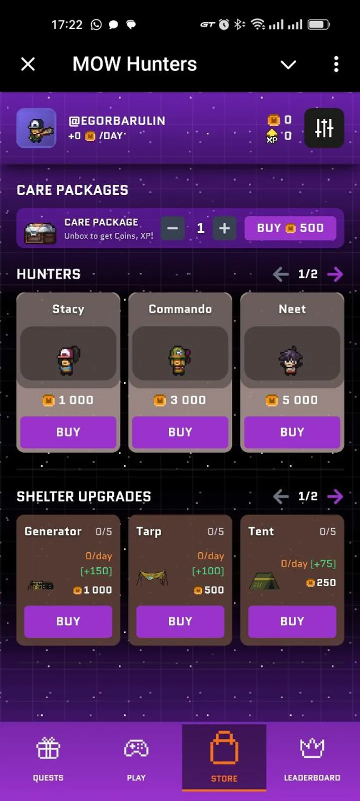 MOW Hunters screenshot 2