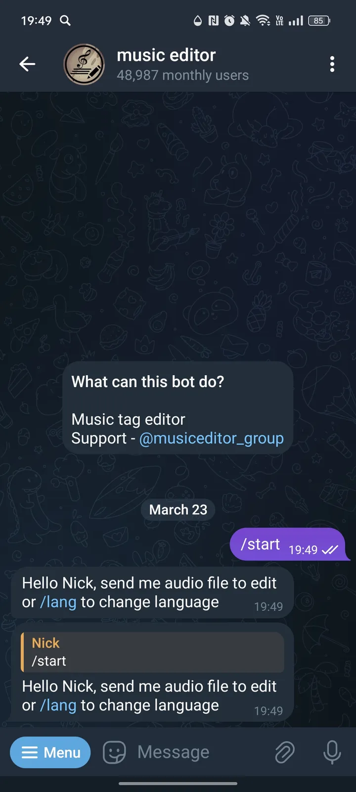 How Music Editor looks