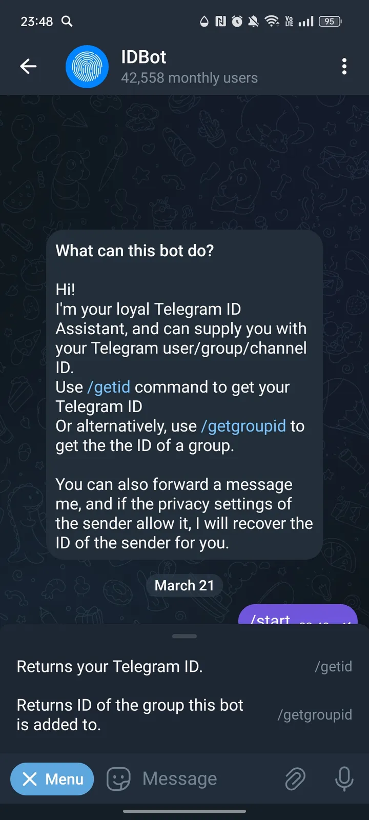 IDBot screenshot 2